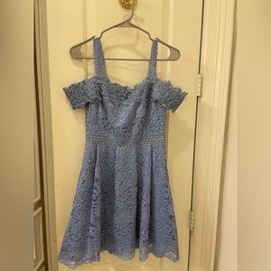 francescas medium blue dress